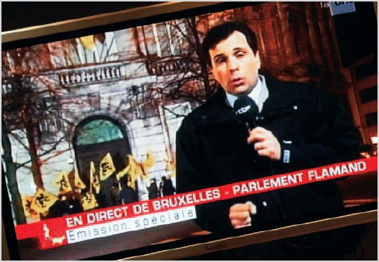 RTBF escision ficticia de Belgica, Bruno Cendon