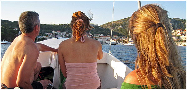 Hacia Hvar, Croacia